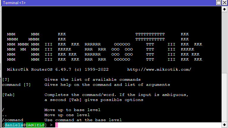 Instalación de Mikrotik